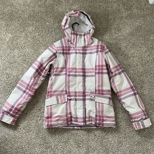 Roxy Plaid Snow Jacket